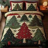 3-Piece Quilted Bedding Set | Winter Joy
