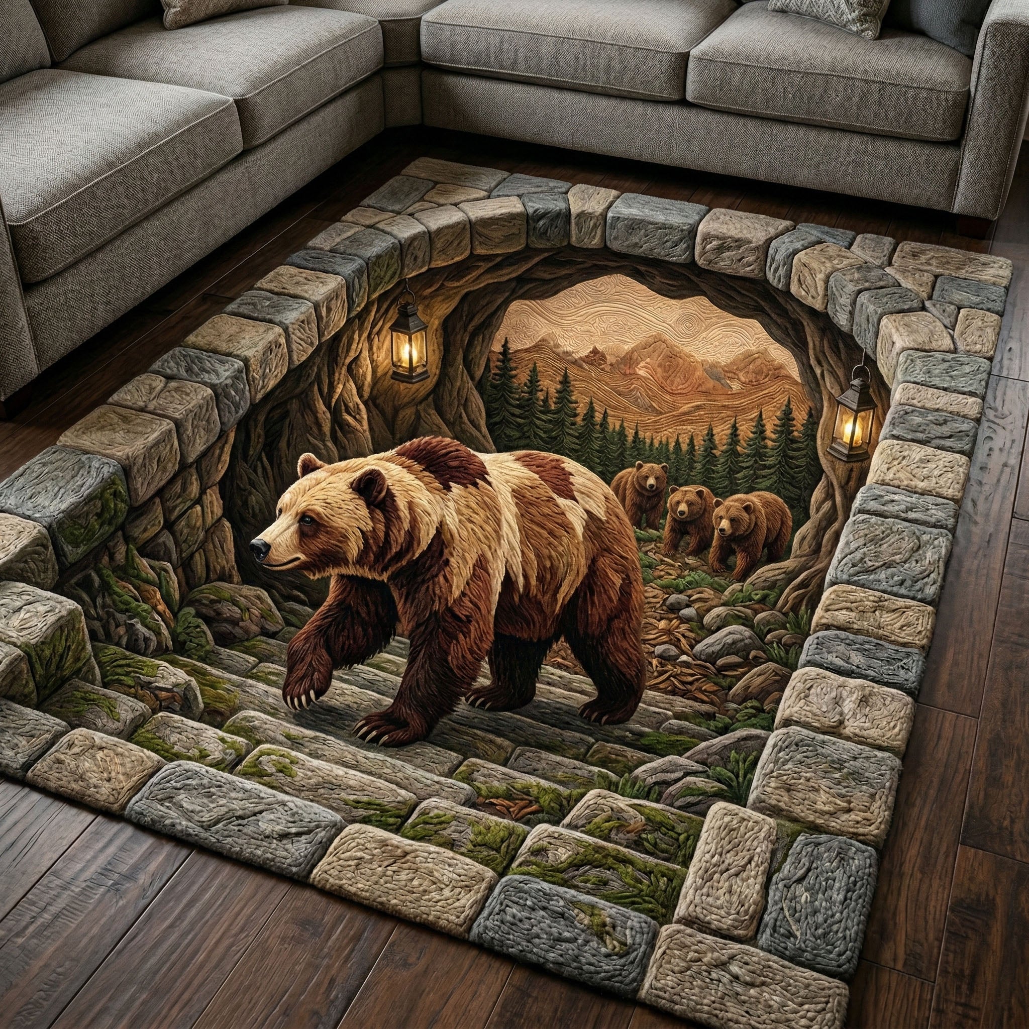Area Rug | Alpine Bear
