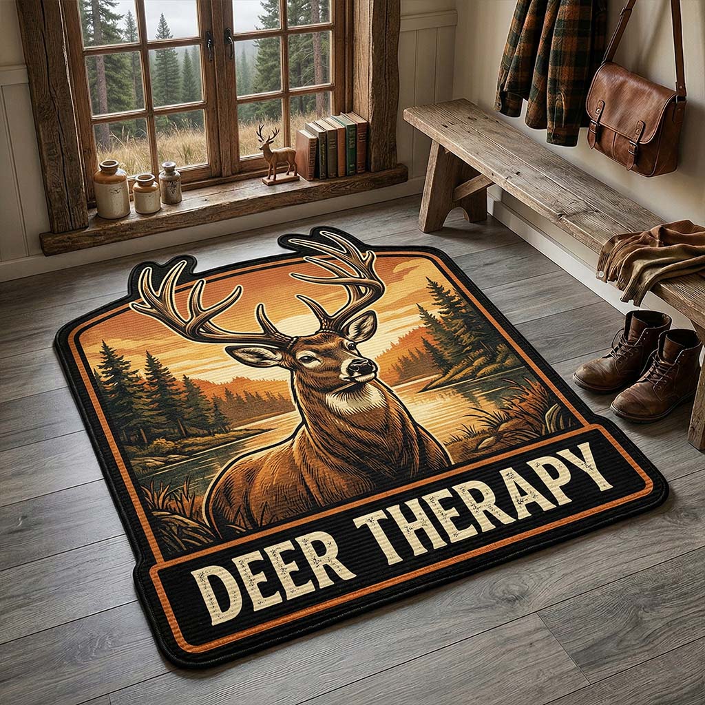 Custom-Shape Area Rug | Alpine Serenity