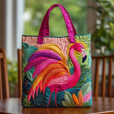 Handcrafted Bag | Flamingo & Rainbow