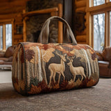 Quilted Travel Bag | Deer in the Woods