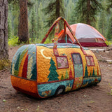 Quilted Travel Bag | Camper in the Woods