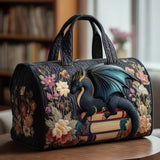 Quilted Travel Bag | Literary Dragon
