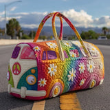 Quilted Travel Bag | Flower Power Van