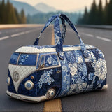 Quilted Travel Bag | Indigo