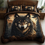 3-Piece Quilted Bedding Set | Shadowed Trails