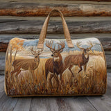 Quilted Travel Bag | Rustic Forest