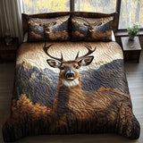 3-Piece Quilted Bedding Set | Shadowed Trails
