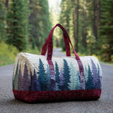 Quilted Travel Bag | Winter Landscape